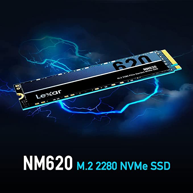 LEXAR LNM620 Internal SSD M 2 PCIe Gen 3 4 NVMe 2280 2TB